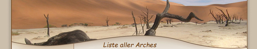                Liste aller Arches