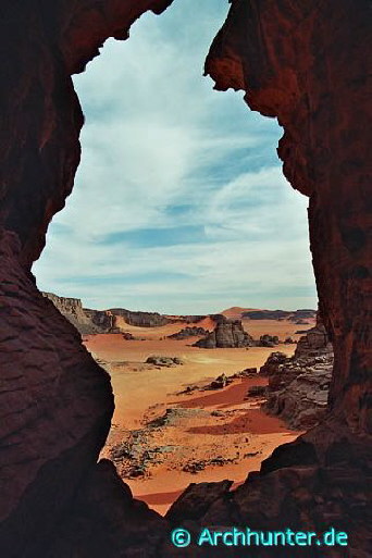 View out of World Cup Arch-Algeria
