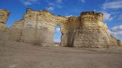 Window at Monument Rock-Kansas