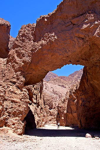 Death Valley Natural Bridge-Kalifornien 