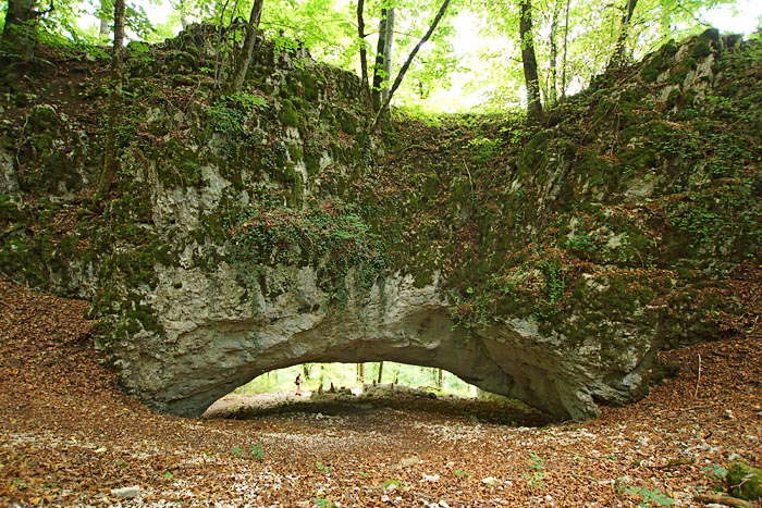 Durchgangshhle Lengenfels-Deutschland